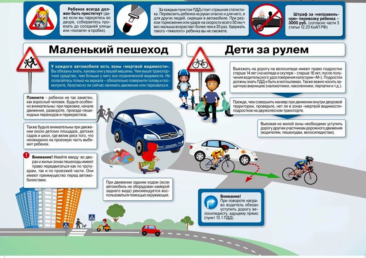 Правила поведения на дороге